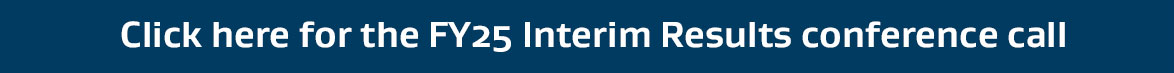 Sasol FY25 interims conference call banner