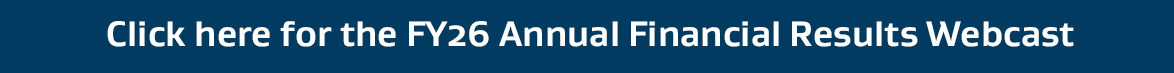 Sasol FY26 results webcast banner