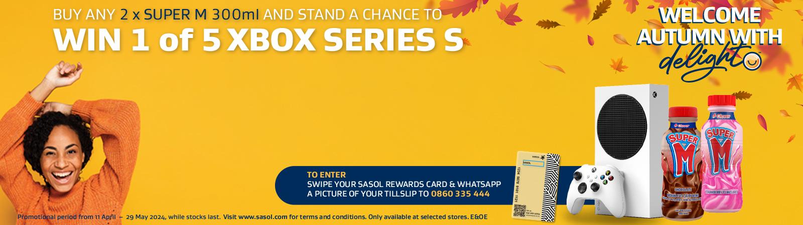 Sasol Delight and Clover Win an Xbox Competition Banner